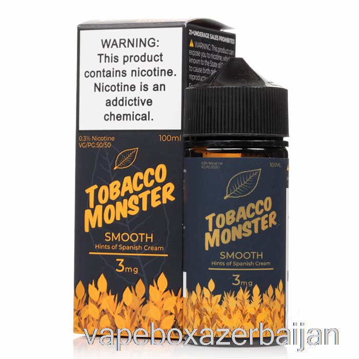 E-Juice Vape Smooth - Tobacco Monster - 100mL 18mg